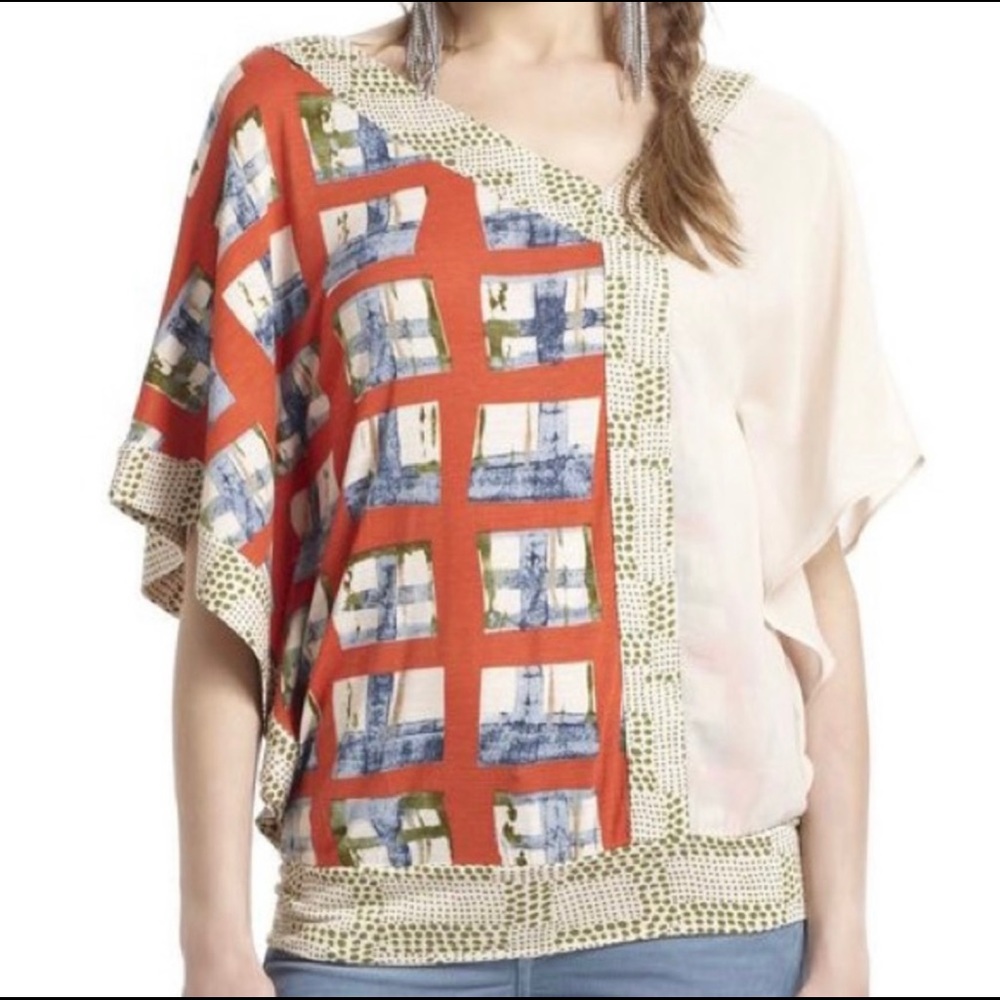 Vanessa Virginia Askew Kimono Top